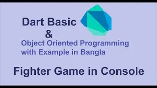 Dart Basic and OOP in Bangla short learning