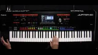 Roland JUPITER-80 Video Tutorial - Part 12 - Editing 201 - Live Sets