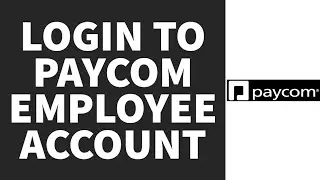 How To Login To Paycom Employee Account (2022) | Paycom Employee Login Sign In (Tutorial)