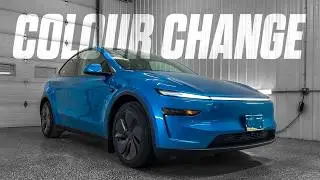 Insane Tesla Model Y Colour Change Wrap + Full PPF Protection