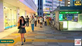 4K HDR Japan travel 2025 | Night Walk in Ikebukuro（池袋）Tokyo Japan |  Relaxing Natural City ambience