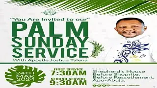 7 lessons of the triumphant entry into Jerusalem By APOSTLE JOSHUA TALENA