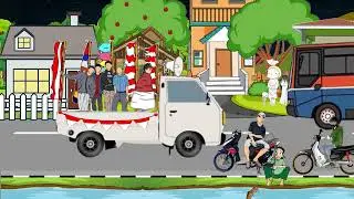 hadroh kartun pawai memperingati isra miraj nabi muhammad SAW 2026