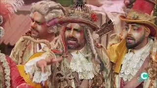 Comparsa Las ratas. Cuartos. Pasodoble Nac&iacute; con la piel inmaculada.