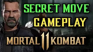 Terminator SECRET MOVE Gameplay | Kombat League | Mortal Kombat 11 | The 5%{Incapacitator)