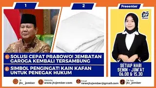 [LIVE JBR] SOLUSI CEPAT PRABOWO! JEMBATAN GAROGA KEMBALI TERSAMBUNG - BTK