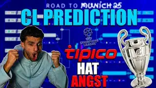 CHAMPIONS LEAGUE PREDICTION 🏆😱| Tipico hat Angst 🔴😳