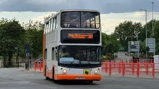 EURO 2 BEAST: Route 901 | V436PDA/815 - Gateshead Central: Dennis Trident/Alexander ALX400