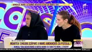 Bunica Mariana își acuză ginerele pentru moartea fiicei sale: 