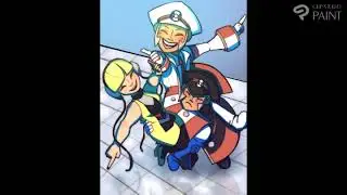 Nimbasa city trio-  Pokémon BW Speedpaint