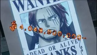 ROGERS and 4 EMPERORS bounties REVEALED for the first time - One Piece episode 958