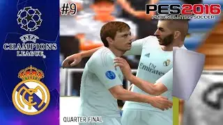 Road To Final Champions League | Real Madrid | Pes 2016 PS2 #9