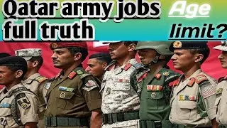 Qatar Army Jobs 2025 | How to Apply Online & Offline | Salary, Requirements & Eligible Nationalities