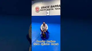 Sneaky Armbar From Spider Guard #shorts #bjj #armbar #graciebarra #reels #grappling #viralvideo