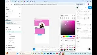 Modern Profile UI Design in Figma | UI Detailing & Layout Improvement