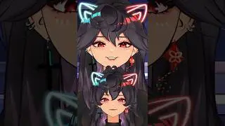 I fixed this vtubers smile #vtuber #2dvtuber