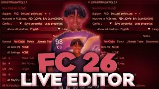 [FC26 EDITOR] Free FC 26 Live Editor | Ultimate Career Mode Tool & Transfers & Growth