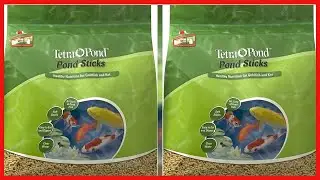 TetraPond Pond Sticks Pond Fish Food for Goldfish and Koi, Healthy Nutrition Clear Water Pond Food