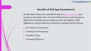 B2B Mobile App Development