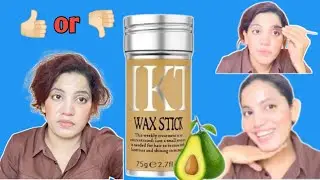 IKT Hair Wax Stick Review How To Use Hair Stick For Frizzy and Ruff Hair Different Way to Use