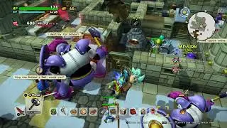 Dragon Quest Builders 2 - Build an Enormous Throne Room (3 Stars) in Moonbrooke Castle