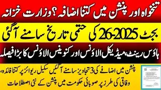 New Date of Budget 2025 ||  House Rent Medical Allowance and Conveyance Allowance increase
