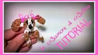 Tutorial Cane/Cagnolino con Elastici RAINBOW LOOM - DIY Dog Charm
