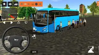 Indonesia Coach bus driving | Euro bus simulator 2026 Android gameplay #game 1 Part 37