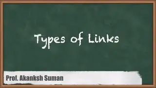 Explained: Types of Links | Simple Mechanism | GATE Theory of Machines and Vibrations