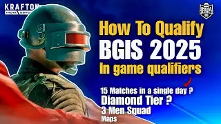 How to Qualify In game qualifiers BGIS 2026 | tips & tricks to qualify