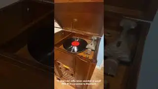 1932 RCA radio converted to Bluetooth!
