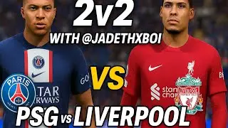 ⚔️ 2v2 with @jADETHXBOI! PSG vs Liverpool Intense Match! | FC24 Co-Op