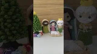 👆Nacimiento Amigurumi Patr&oacute;n a Crochet paso a paso | Nativity Amigurumi Crochet Pattern step by step