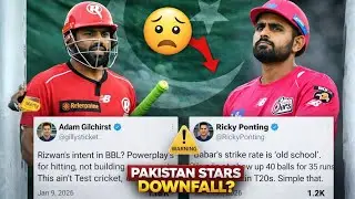 Why Babar Azam & Rizwan are Failing in BBL 15? | Shocking Strike