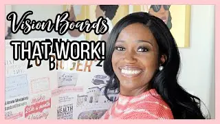 2022 Vision Board Ideas That Works! // Vision Board Manifestation, Planner Organization + More
