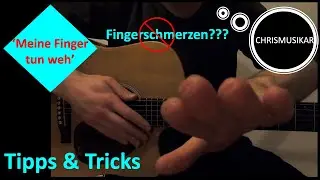 'Meine Finger tun weh' | DAS HILFT gegen Fingerschmerzen beim Gitarre spielen | German Tutorial