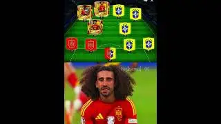 Spain x Brazil 🤯#fcmobile #fifamobile #eafc24 #eafifa #easports #fifa #fifa22 #football