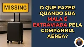 Mala extraviada no aeroporto: saiba o que fazer e quais s&atilde;o seus direitos ✈️