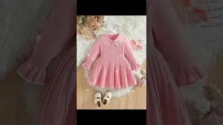🌸🦄 winter so beautiful baby girl dresses 💞#babyclothing 👗#babyshorts -vedio 📸🤗