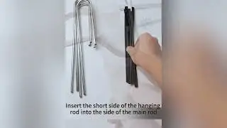 9 layer pants hanger  assembly video