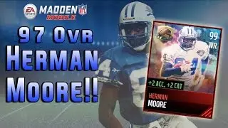 Madden Mobile 17 Ultimate Feast 97 OVR Herman Moore Gameplay!!