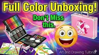 🌞Full Unboxing a color box set | See Now | Easy Paper Craft Tutorial.