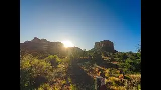 Sedona Sunrise at Courthouse Butte Loop Trail