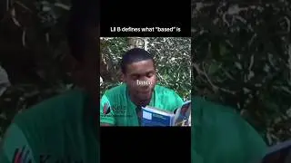 Lil B defines what &ldquo;based&rdquo; is #lilb #based #basedgod