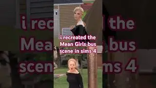 Злые девчонки в TS4🤭 #thesims4 #sims4 #meangirls #reginageorge #animation #recreation #sims4mods