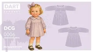 DCG0006 SeerSucker Dress Sewing Tutorial
