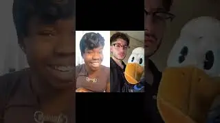 John e Paper Pino guardano la ragazza attivarsi e cringiare