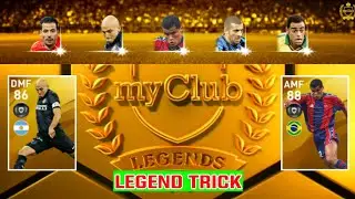 LEGEND Black Ball Trick  in LEGENDS - Spanish League Box Draw || Pes 2020 Mobile