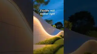 Flexible wall washer light application outdoor facade light #ip65 #buildinglight #facadelight