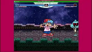 MUGEN REQUEST:Boyfriend -Arcade Longplay (3 Matches)|MUGEN ALL STARS 1.1B🍙